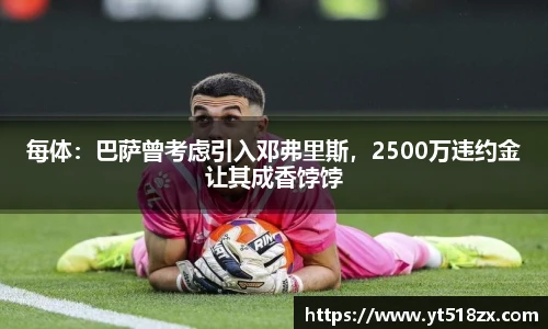 每体：巴萨曾考虑引入邓弗里斯，2500万违约金让其成香饽饽